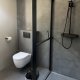 Kupaonica zid Negro Dulce, pod Negro Suave Mikrocement concrete, Efekt i Cement Design