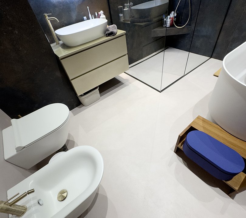 Kupaonica Burdeos Suave mikrocement, Cement design & Efekt - Nikola Kovačić