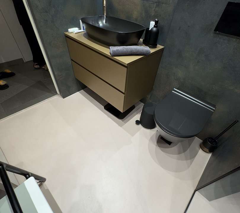 Kupaonica Rosa roto mikrocement, Cement design; Efekt - Nikola Kovačić