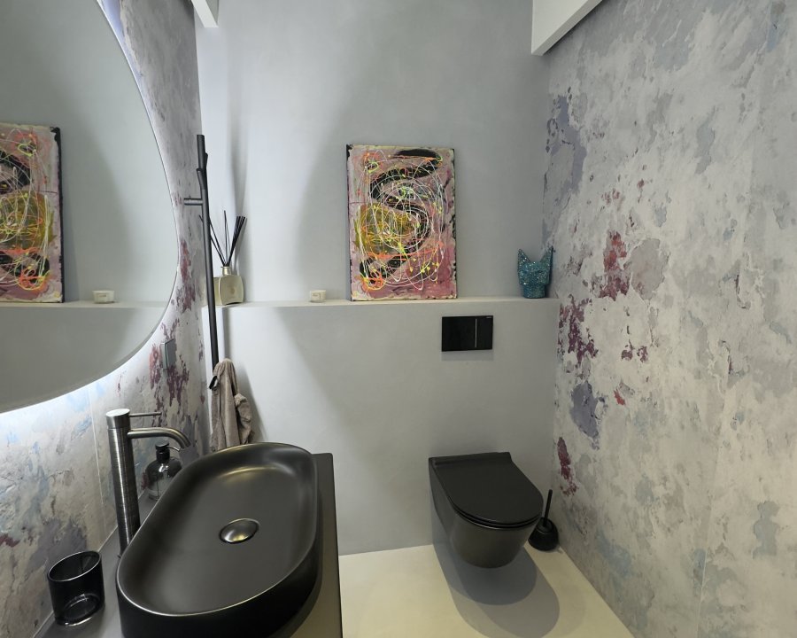 Mikrocement pod Celeste roto, Transit, Mat
